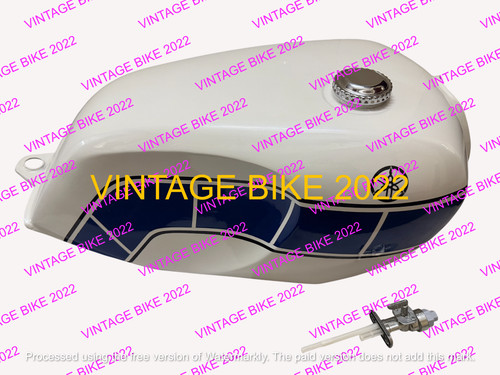 Yamaha rd350 white blue - rd350,