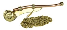 Boatswain Whistle Bosun Whistle Made of Brass/Copper 12 CM Sea-Club