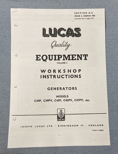 Lucas dynamo workshop - lucas,