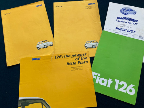 Fiat 126 brochure - fiat,