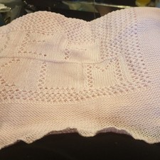NEWBORN BABY SHAWL PINK