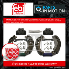 Brake Shoes Set fits RENAULT CLIO Mk2, Mk4 1998 on 5-Speed Manual Transmission