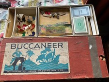 Buccaneer Board Game 1938 Rare  Waddington Collectable First 1st Edition