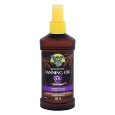 Banana Boat SPF15 Protective Tanning Oil Deep Long Lasting Protection - 236ml