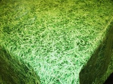 GRASS VINYL WIPE CLEAN PVC TABLECLOTH
