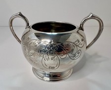 Vintage Art Deco Silver Plated