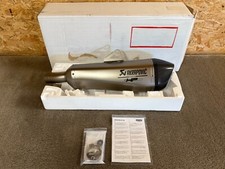 Akrapovic titanium exhaust