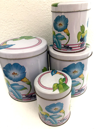 Vtg mcm set blue - set,