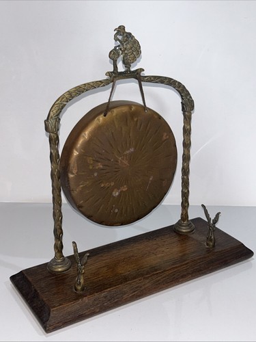 Antique service gong - service,