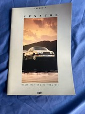 1987 Vauxhall Senator brochure