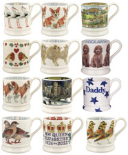 EMMA BRIDGEWATER 1/2 Pint Mug, Seconds Quality