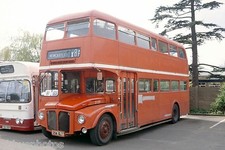 London Transport RMF1254 Weybridge Library 1981 Bus Photo
