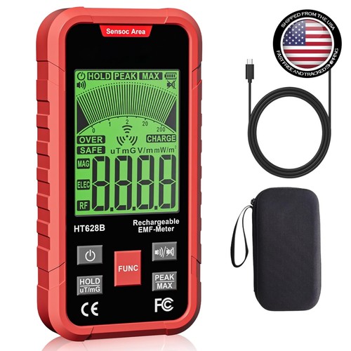 Emf meter rf - emf, 3-in-1
