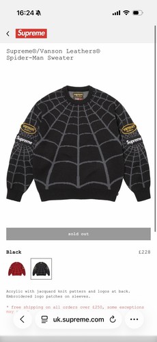 Supreme vanson leathers - supreme,