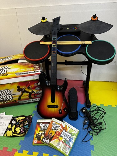 Guitar hero drum set for - set, xbox