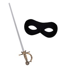 SWORD & EYE MASK SET COSTUME