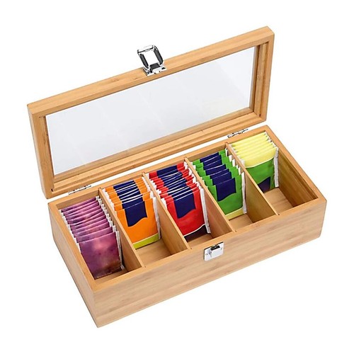 Cmoiso tea box - tea, bamboo,