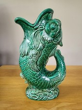 Wedgwood Green Majolica Gurgle