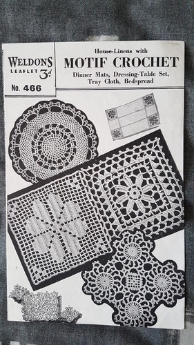 Crochet pattern weldons - crochet,