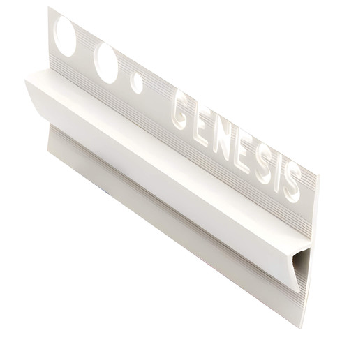 Transition trim white upvc - transition,