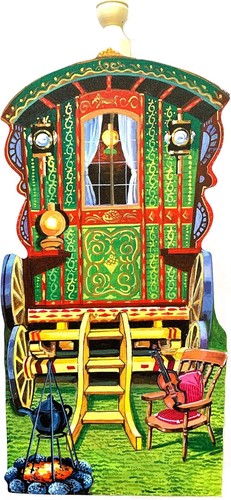 Romany gypsy caravan - gypsy,