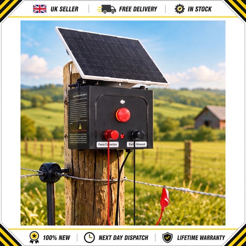 Solar electric fence - solar,