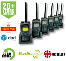 HYTERA PD785G VHF 5 WATT DIGITAL WALKIE TALKIE TWO WAY RADIO x 6 *FREE EARPIECES