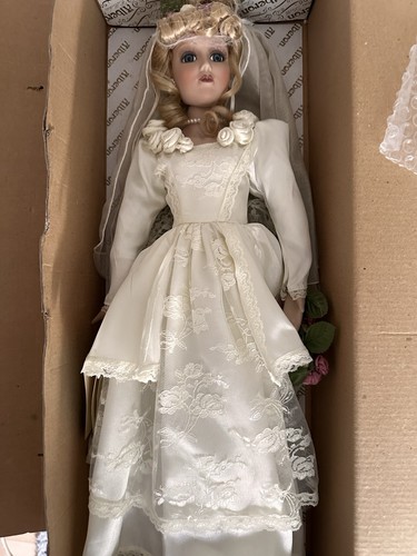 Alberon porcelain doll - porcelain,