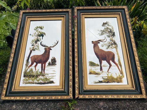 Large victorian hand painted - large, hand-painted