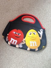 Mars M&M World Red & Yellow Insulated Tote Lunch Bag