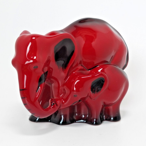 Royal doulton flambé elephant - royal,