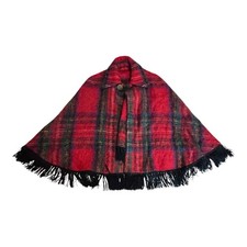 1960s Wool cape Mohair