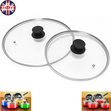 28cm Vented Glass Pan Lid