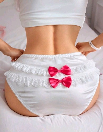 White glossy stretchy - stretchy, satin