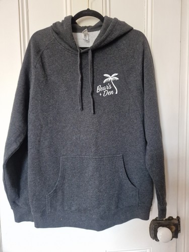 Bear den blue - blue, hoodie