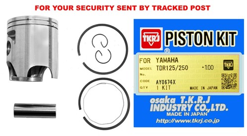 Yamaha tdr125 piston kit - yamaha,