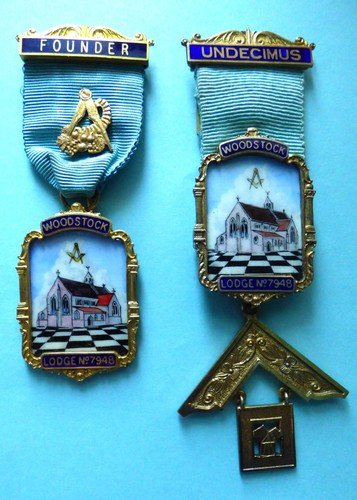 Masonic silver founder - masonic,