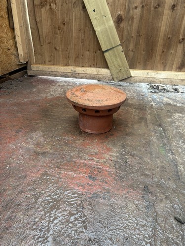 Terracotta pepper pot chimney - terracotta,