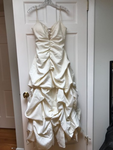 White formal gown size - gown,