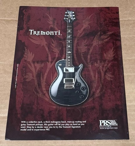 Prs guitars tremonti 2007 - guitars,