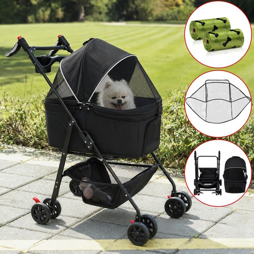 Pet stroller dog foldable - dog,