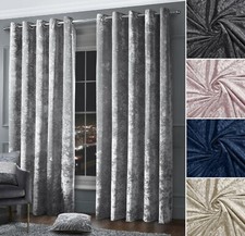 Crushed Velvet Ring top Eyelet