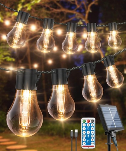 Solar festoon lights outdoor - solar,