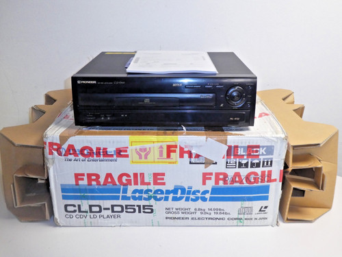 Pioneer cld d515 laserdisc - pioneer, cld-d515