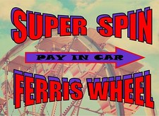 Ferris Wheel  Vintage Style