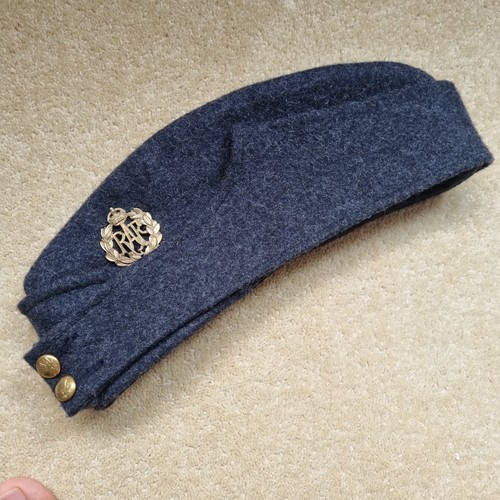 Ww2 raf side forage cap - oa, side/forage
