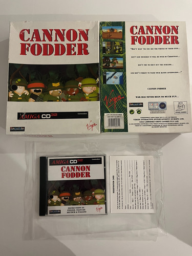 Cannon fodder commodore amiga - cannon,