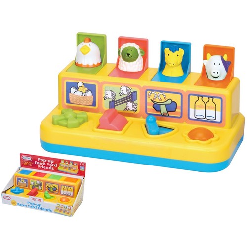 Baby toddler pop farm - up,