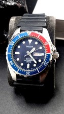 PULSAR By Seiko  PEPSI 7N36-OABO  DIVERS WATCH 200M 1991 Vintage Rubber Strap