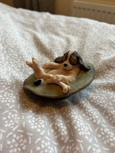 Aynsley hand painted - hand, spaniel